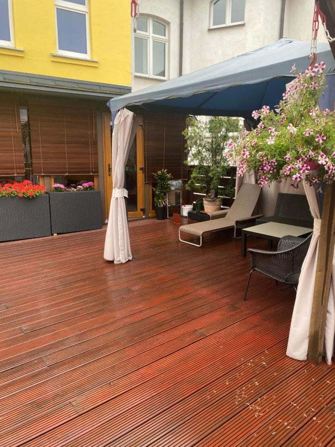 Ferienwohnung Mit Terrasse Aue  Esterno foto