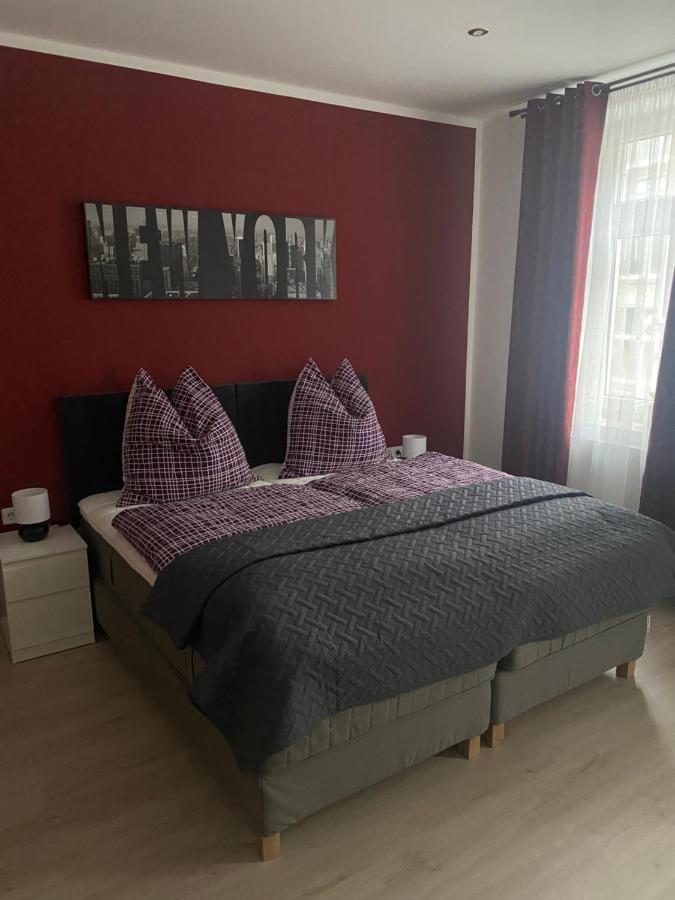 Ferienwohnung Mit Terrasse Aue  Esterno foto