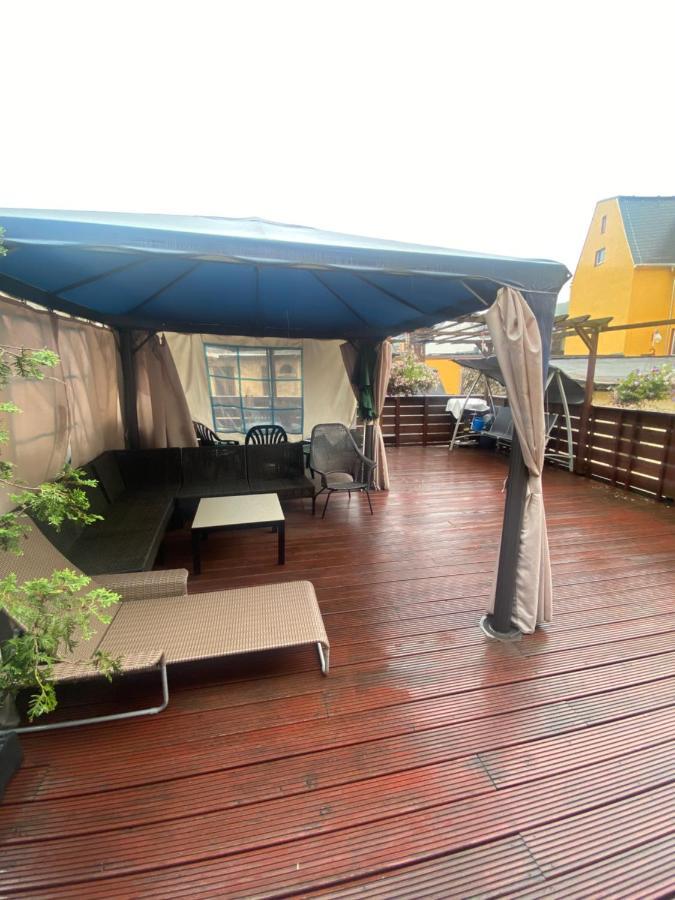 Ferienwohnung Mit Terrasse Aue  Esterno foto